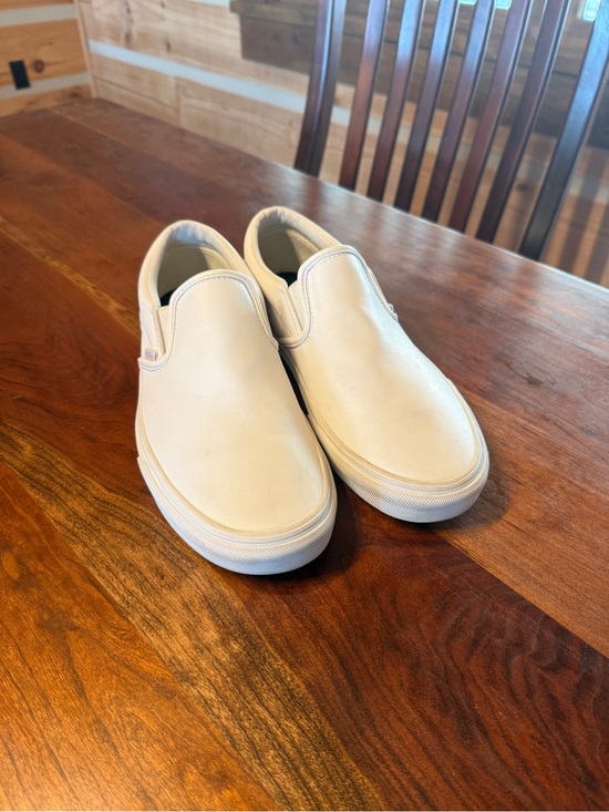 Vans Other - Men’s White Vans Slip-Ons